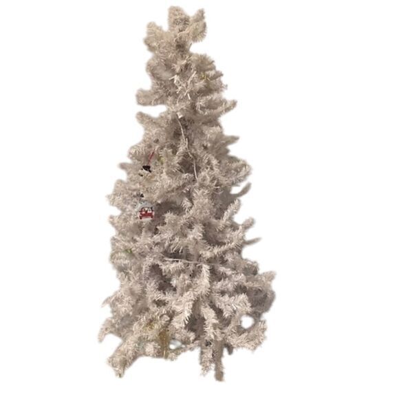 White Christmas Tree Pre Owned - Picture 1 of 6